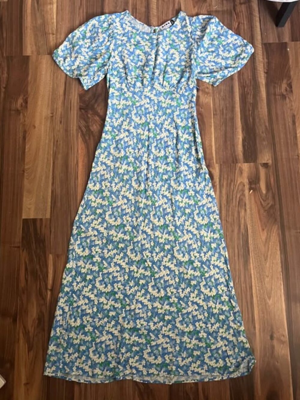 Gorgeous Rixo blue floral summer dress